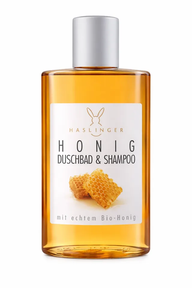 haslinger-honig-shampoo-duschbad-2-in-1-200-ml image 1