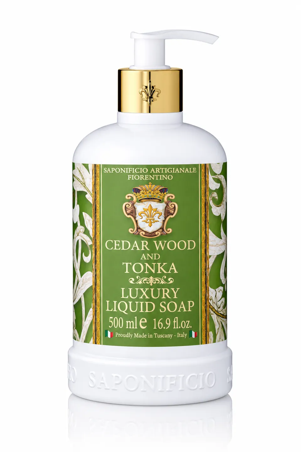 saponificio-fiorentino-fl-ssigseife-cedar-wood-tonka-500-ml image 1