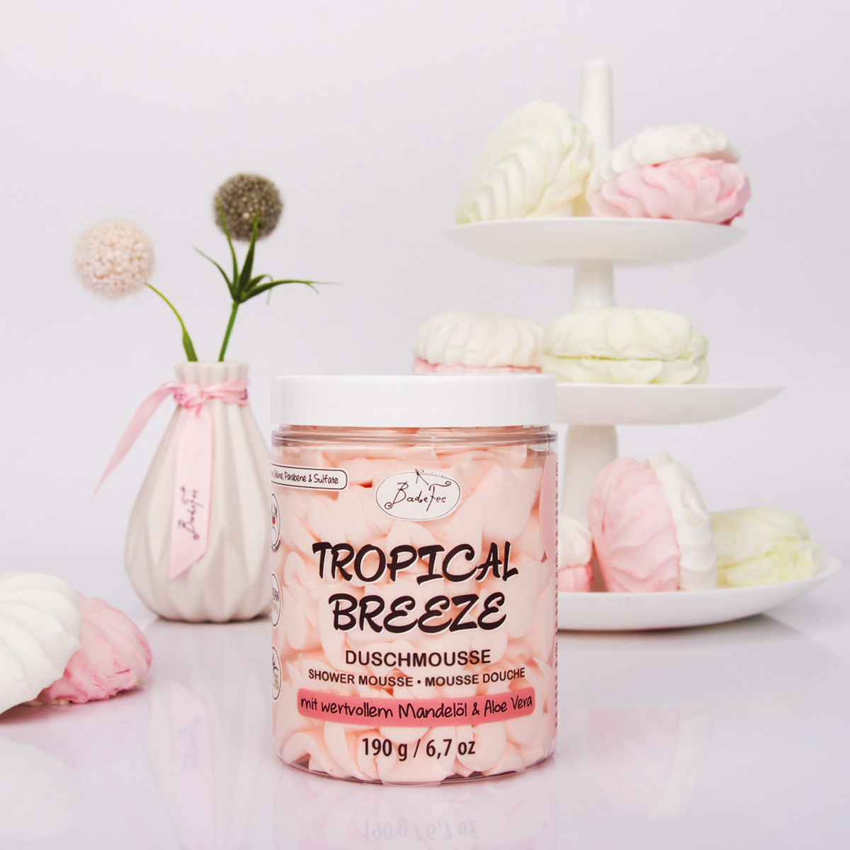 badefee-shower-mousse-tropical-breeze-190-g-granatapfel image 2