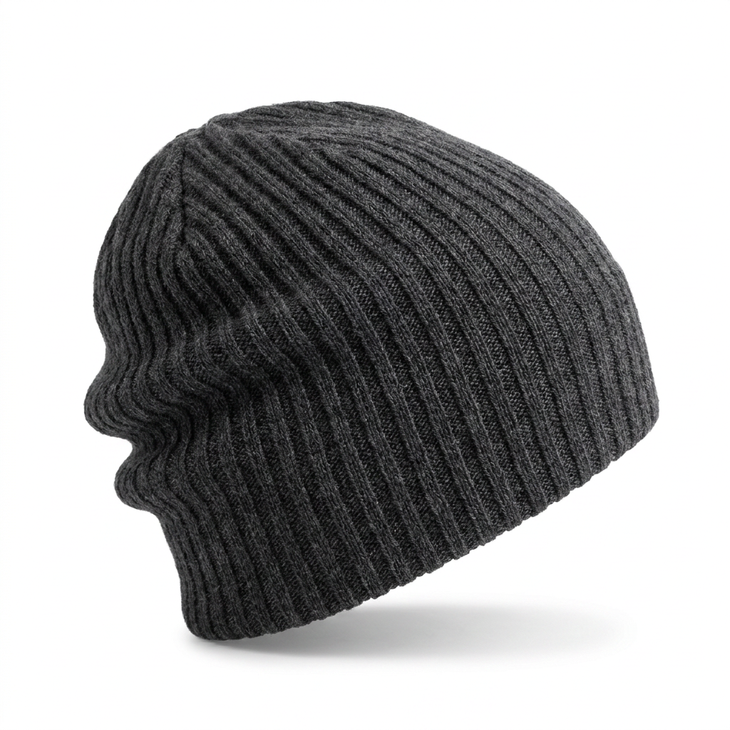 samis-beanie-gerippt-merinowolle-cashmere-m-tze-rot-unisex image 2