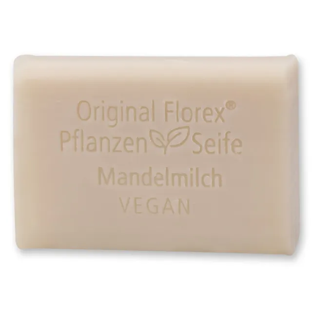 florex-mandelmilch-pflanzen-lseife-seifenst-ck-100-g-vegan image 1