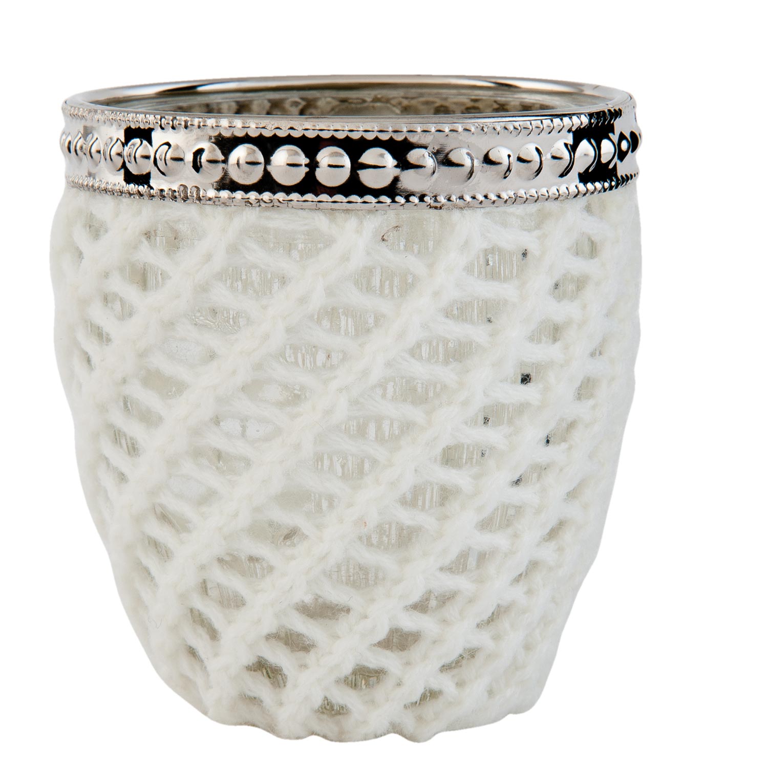 clayre-eef-teelichthalter-glas-wolle-7x9-cm image 1