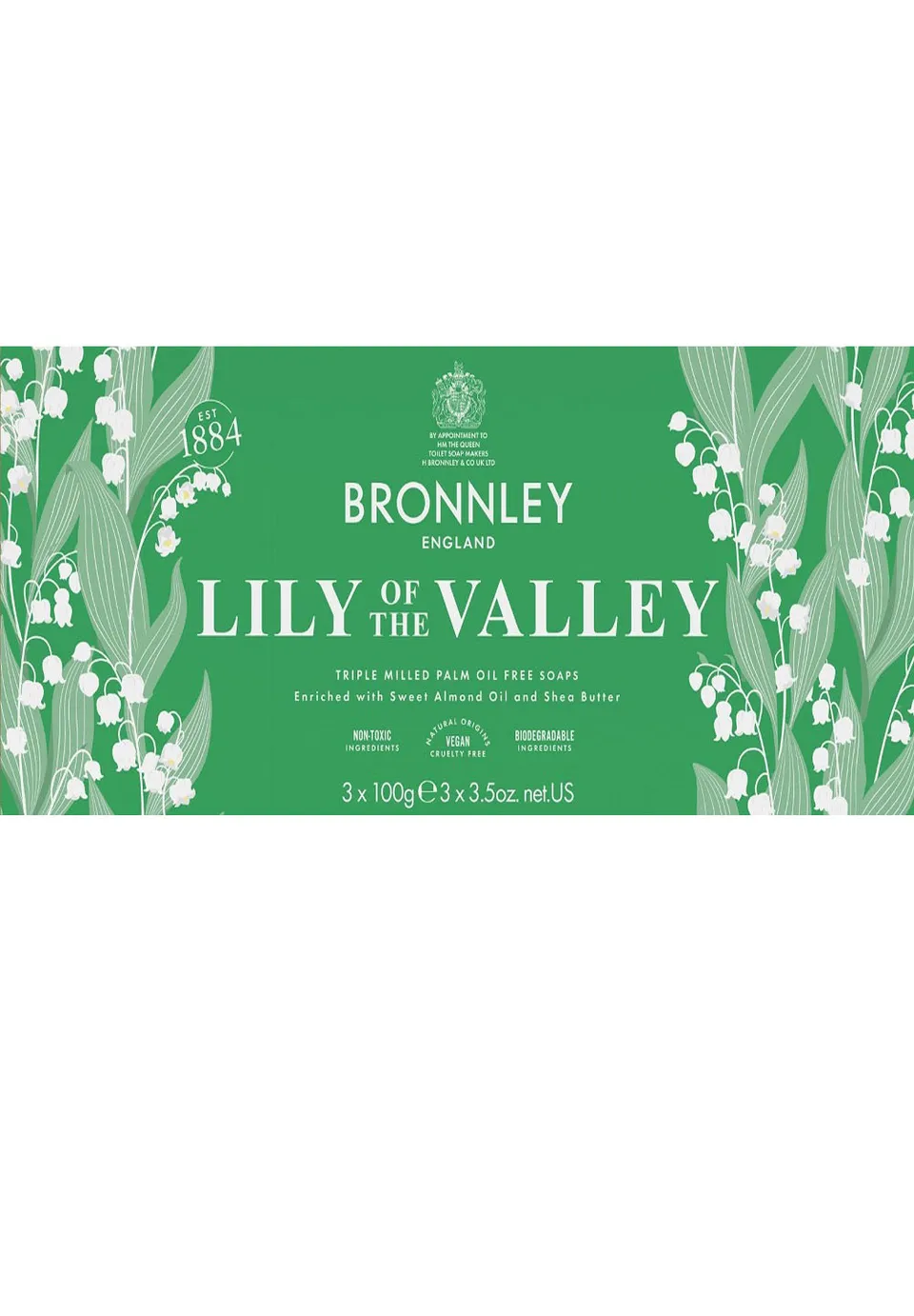 bronnley-lily-of-the-valley-seife-3x100-g-geschenkbox image 1