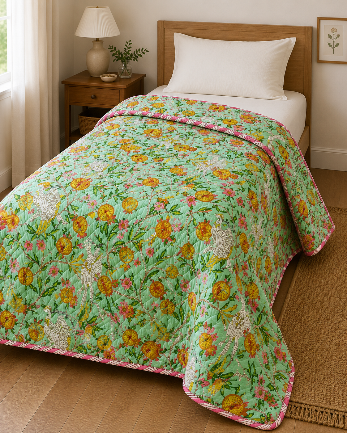 wohndecke-quilt-optik-baumwolle-140x220-cm-tagesdecke-2 image 3