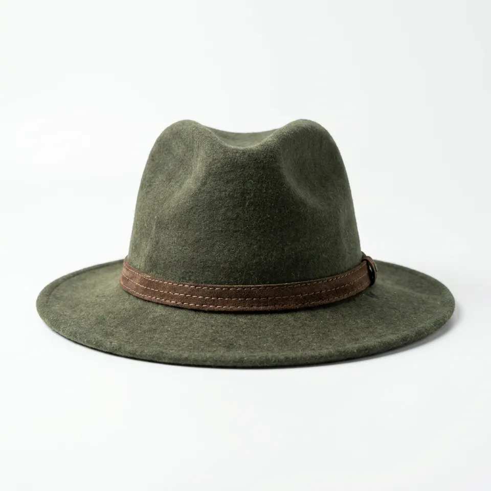 samis-meran-wollfilzhut-traveller-herren-oliv-gr-58 image 1