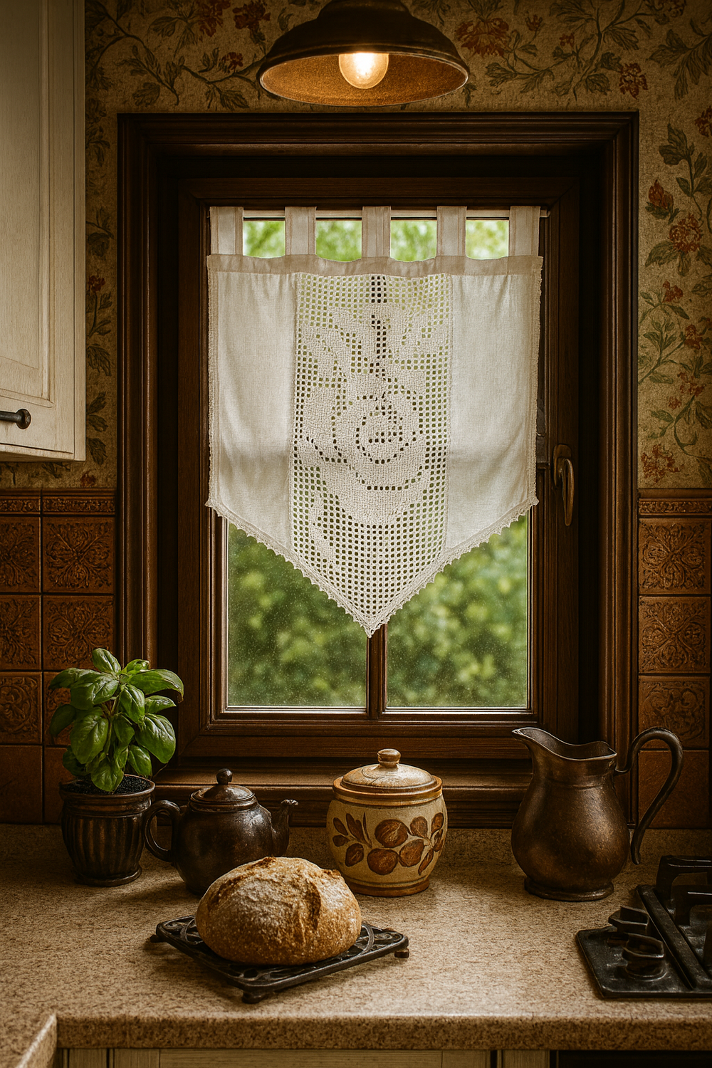 nesbel-heimtextilien-fenstervorhang-baumwolle-35x45-cm-wei-spitze image 2