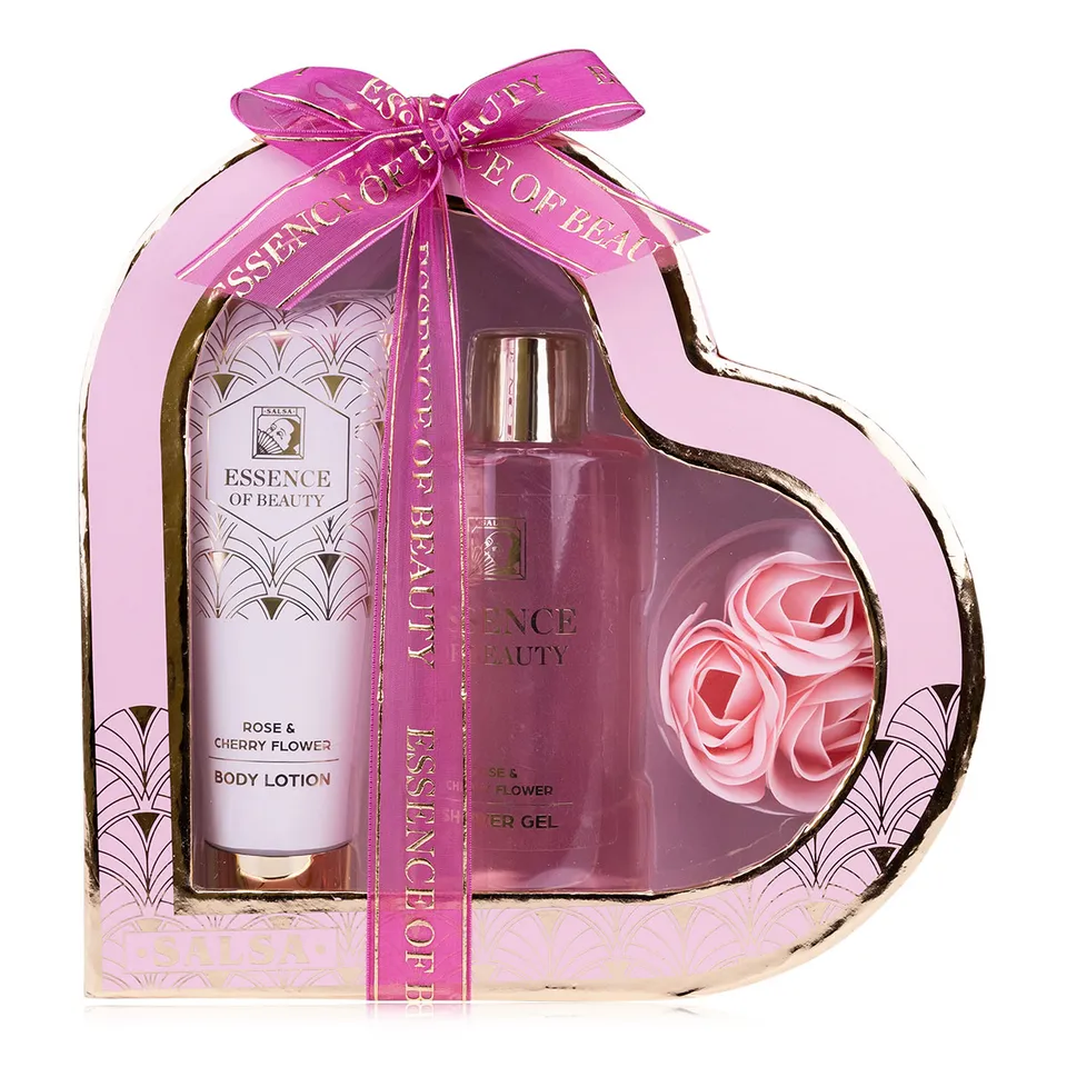 accentra-essence-of-beauty-badeset-rose-cherry-flower-geschenkset image 1