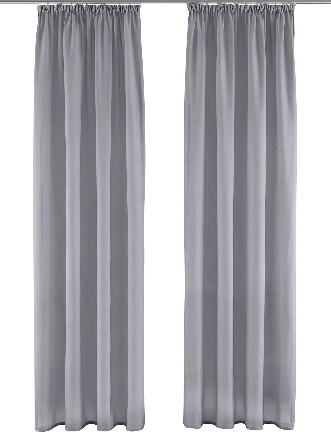 my-home-xana-gardine-grau-175x140-cm-transparent-voile image 2