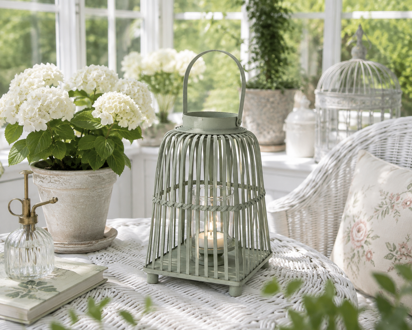 clayre-eef-windlicht-gr-n-rattan-glas-24x24x36-cm image 5