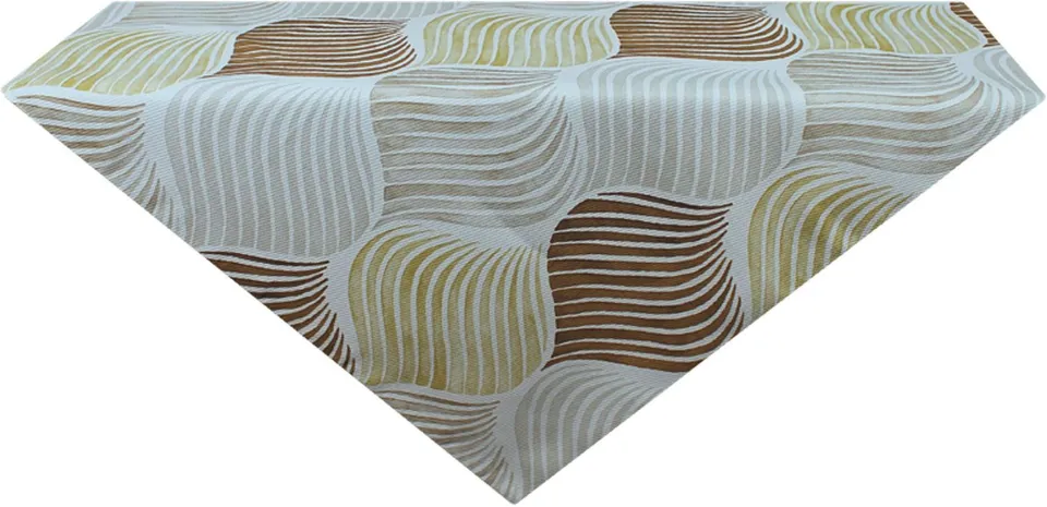 hossner-salvador-tischdecke-braun-85x85-cm-polyester image 1