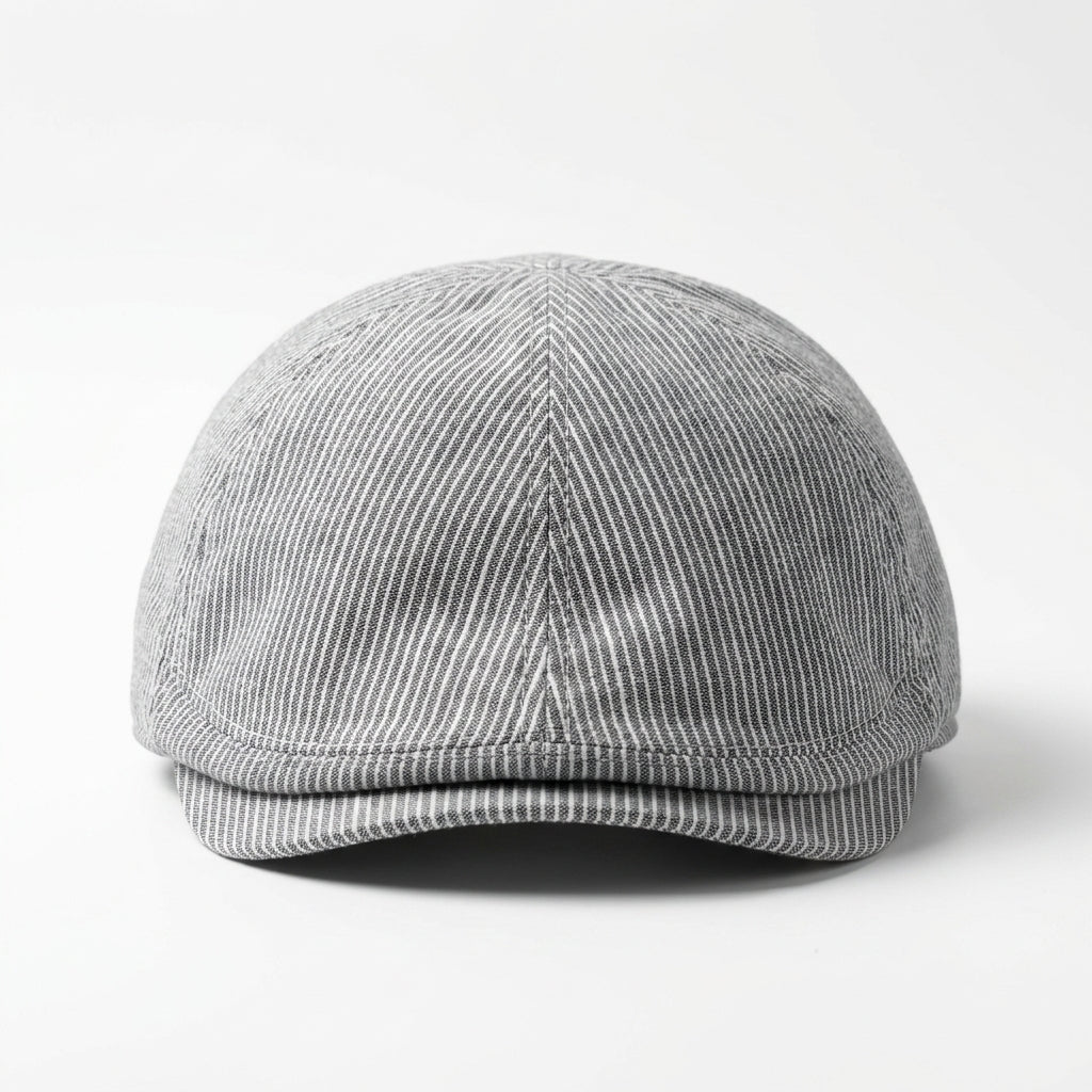 samis-flatcaps-flatcap-leinen-bicolor-navy-m image 1