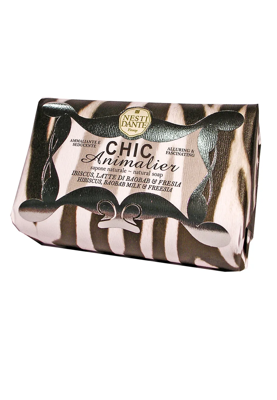 nesti-dante-chic-animalier-white-soap-250-g-hibiskus image 1