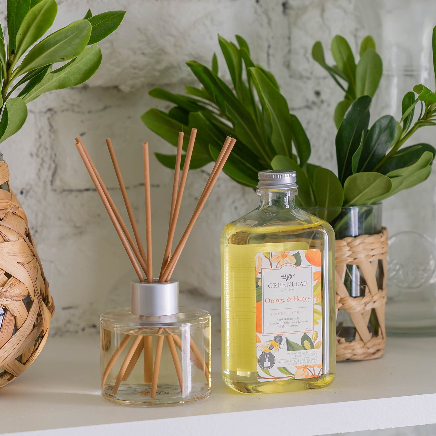 greenleaf-orange-honey-reed-diffuser-nachf-ller-250-ml-sticks image 3