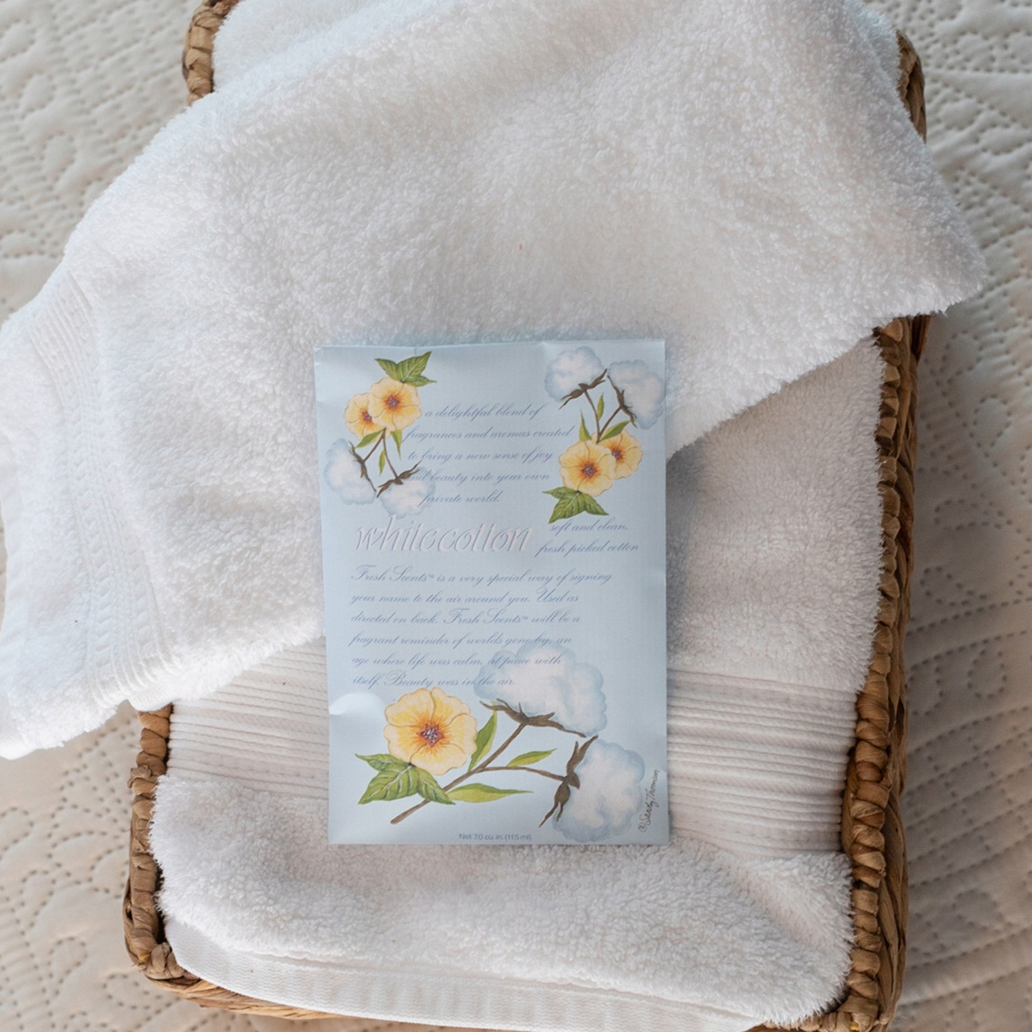 fresh-scents-white-cotton-duft-sachets-large-115-ml-baumwolle image 3
