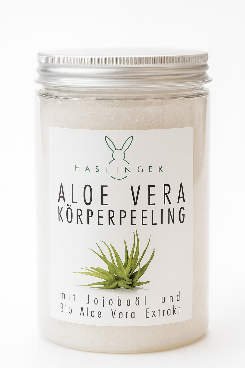 haslinger-aloe-vera-k-rperpeeling-jojoba-l-450-g image 1