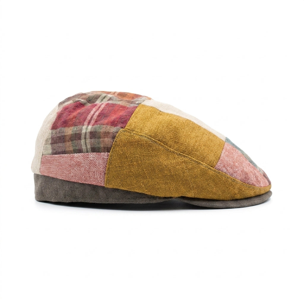 samis-flatcaps-schieberm-tze-patchwork-s-leinen-sommer image 4