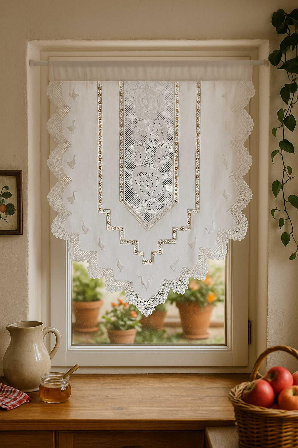 nesbel-fenstervorhang-baumwolle-vorhang-wei-40x60-cm-h-kelspitze image 3