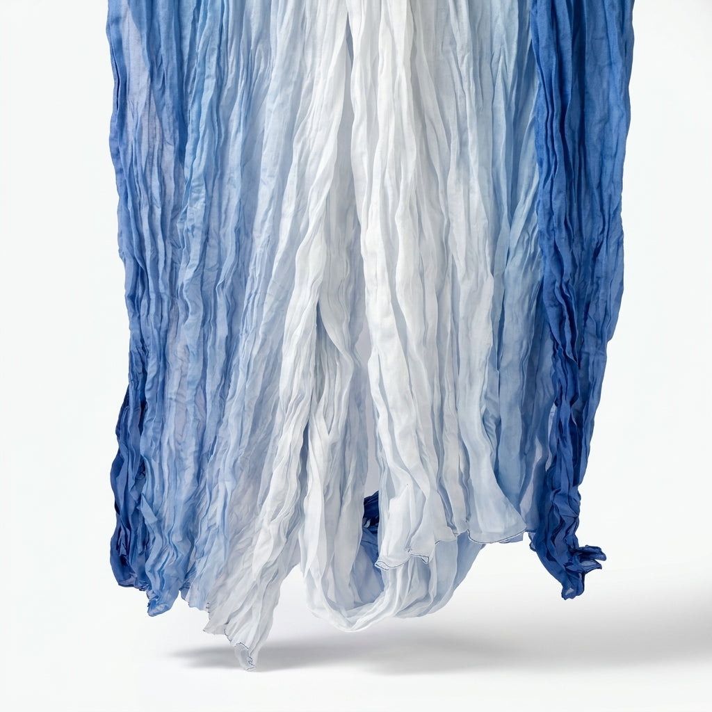 samis-seiden-crash-schal-blau-180x40-seide-farbverlauf image 2