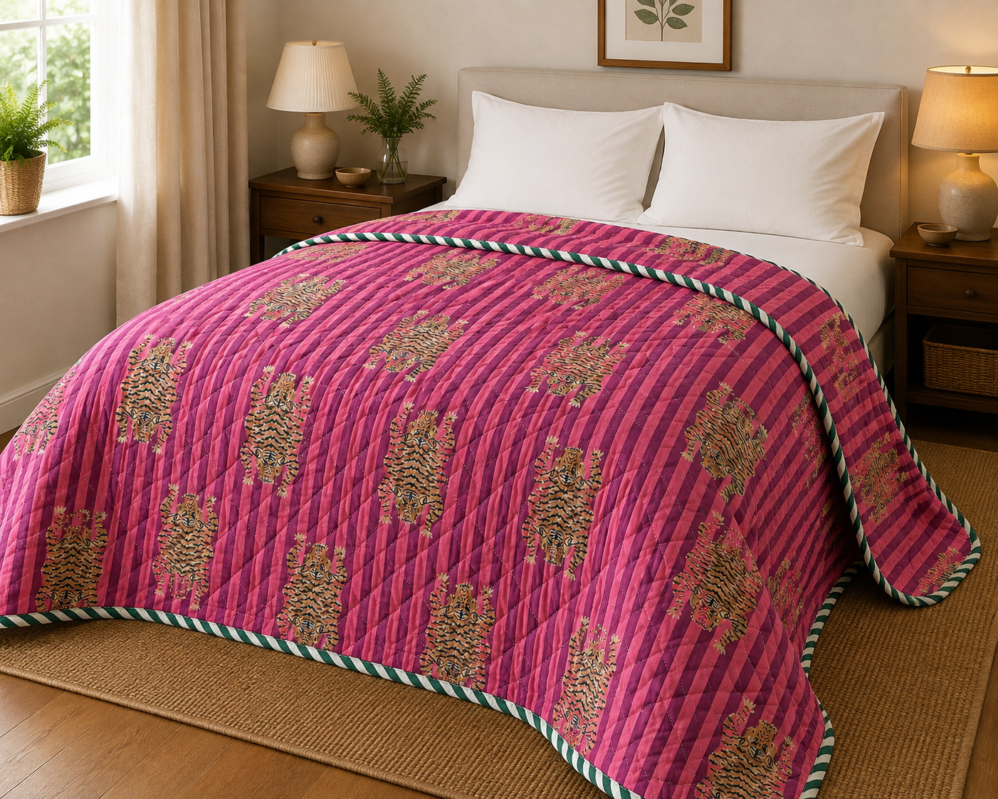 nesbel-wohndecke-quilt-optik-baumwolle-140x220-cm-sofadecke image 2