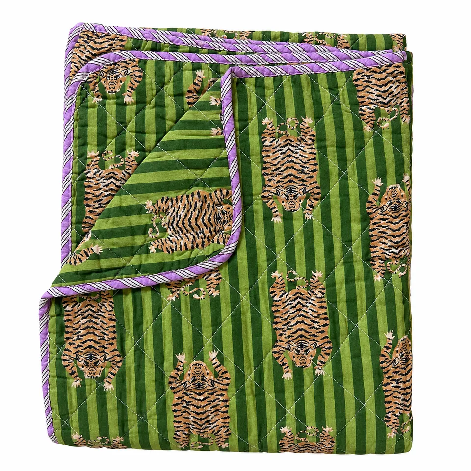 wohndecke-quilt-optik-baumwolle-140x220-cm-gesteppt image 1