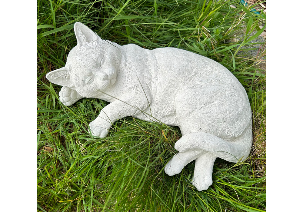 deko-katze-lebensgro-wei-beton-35x26x13-cm image 2