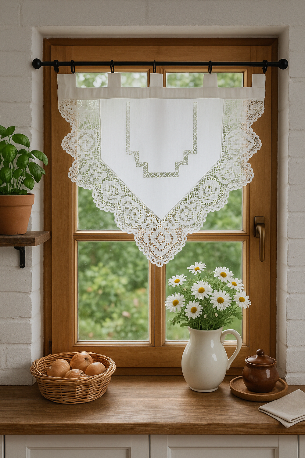 hossner-scheibengardine-40x40-cm-spitze-wei-baumwolle image 1