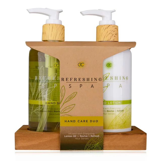 accentra-refreshing-spa-handpflegeset-lemon-jasmine-520ml image 1