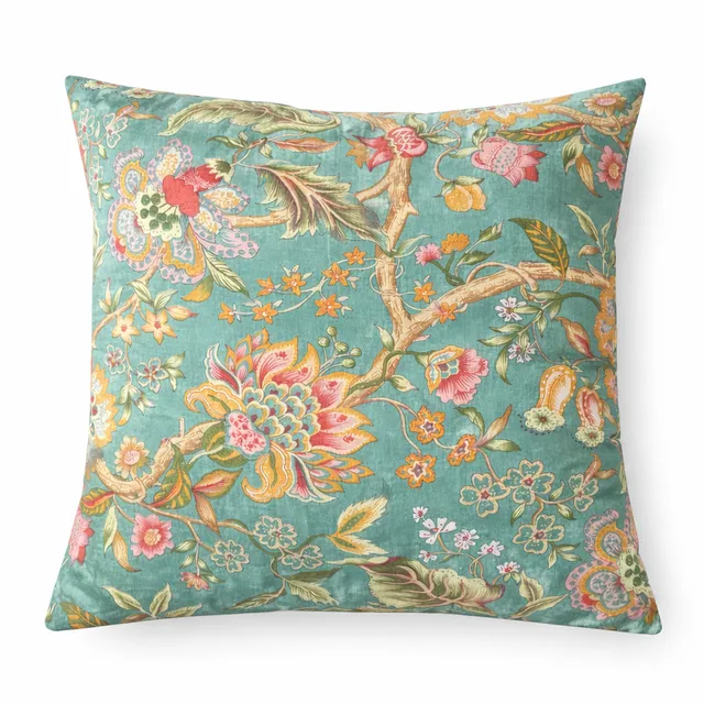 au-maison-quilt-dekokissen-50x50-cm-floral-baumwolle image 1