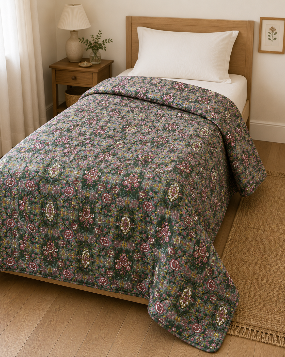 wohndecke-quilt-optik-140x180-cm-polyester-baumwolle-weich image 3