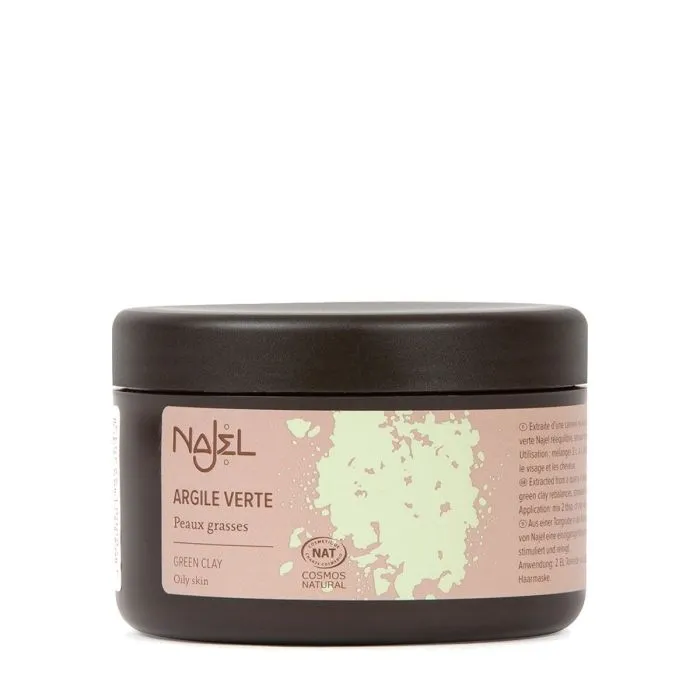 najel-gr-ne-tonerde-puder-gesichtsmaske-150-g-fettige-haut image 1