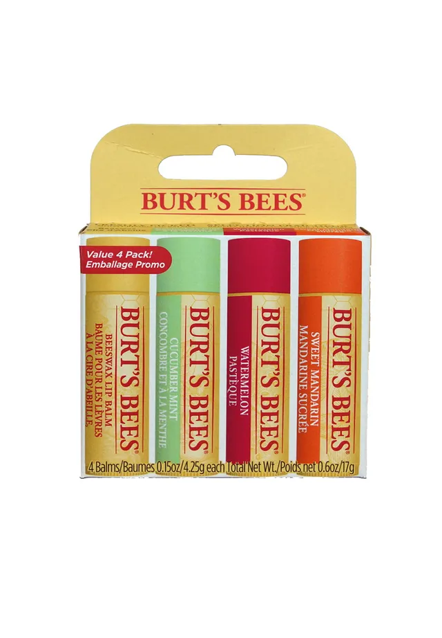 burt-s-bees-freshly-picked-lippenbalsam-4er-set-fruchtig image 1
