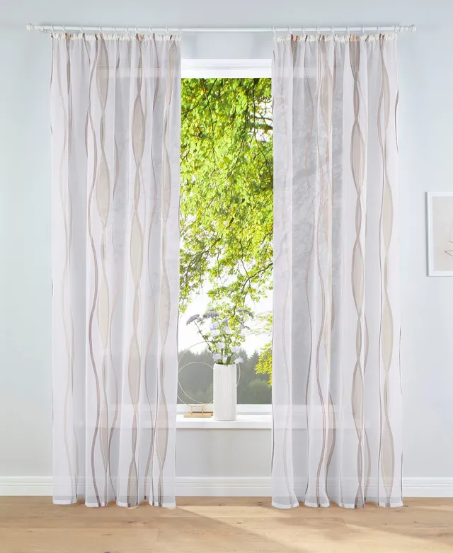 my-home-dimona-gardine-225x140-cm-2er-set-transparent image 1