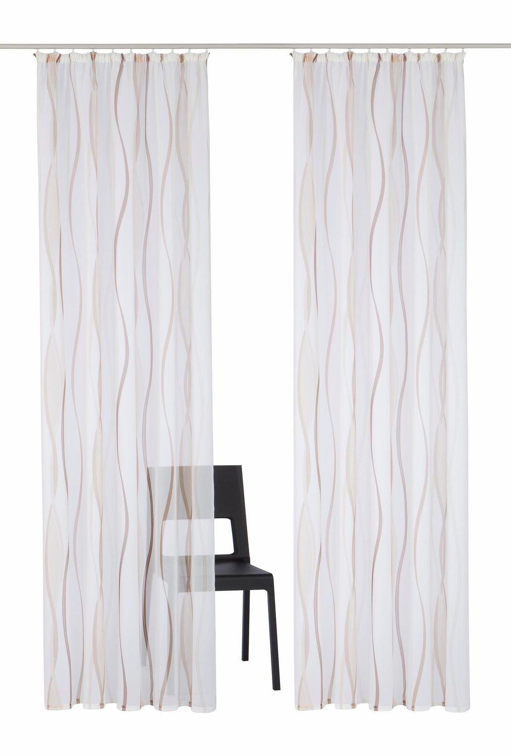 my-home-dimona-gardine-225x140-cm-2er-set-transparent image 2