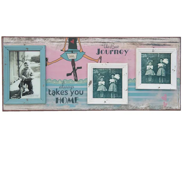 clayre-eef-the-best-journey-bilderrahmen-56x23-cm image 1