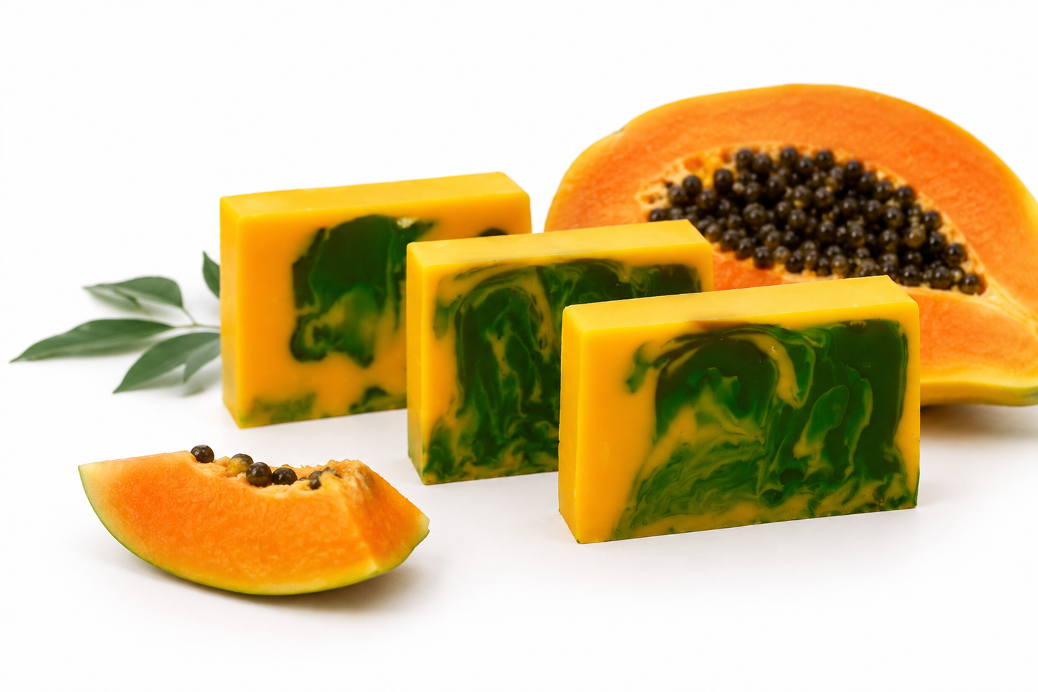 nesbel-papaya-seife-300-g-ziegenmilch-fruchtig-mit-peeling image 1