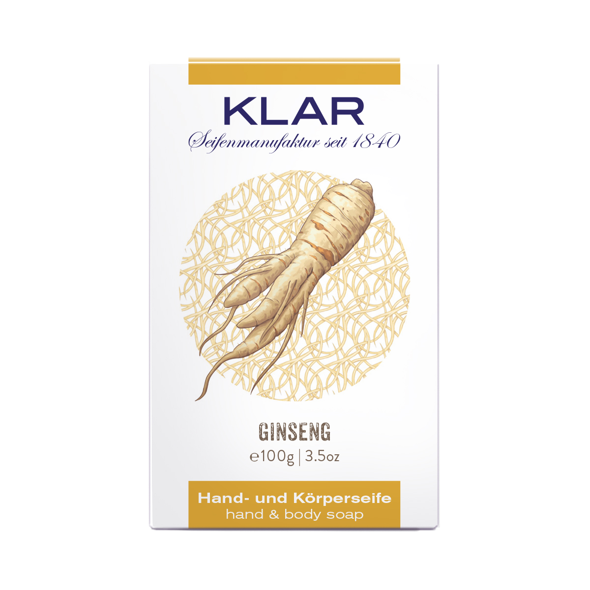 klar-ginsengseife-palm-lfrei-feste-seife-100-g-parf-mfrei image 1