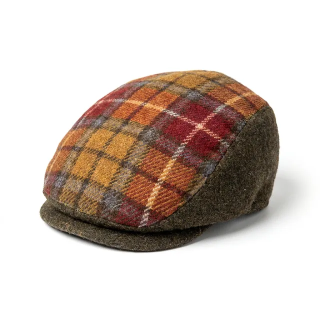 samis-flatcaps-schieberm-tze-flatcap-patchwork-baumwolle image 1