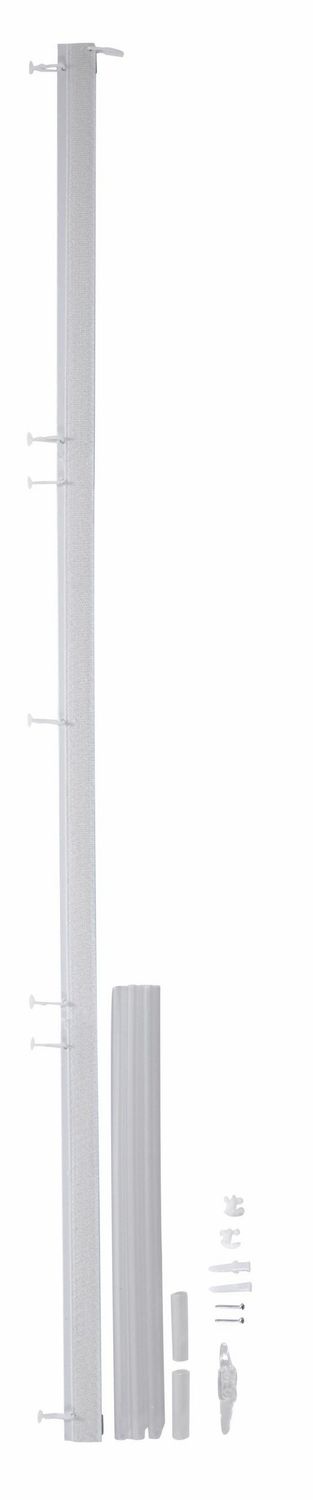 my-home-saltillo-raffrollo-transparent-wei-160-cm-schmetterling image 2