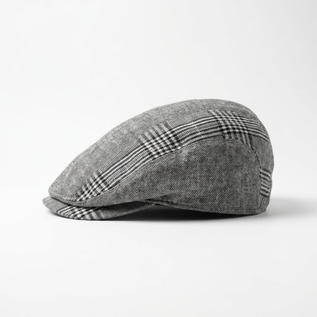 samis-flatcaps-schieberm-tze-leinen-hellgrau-herren image 4