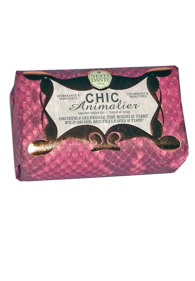nesti-dante-chic-animalier-red-soap-250-g-orchidee image 1