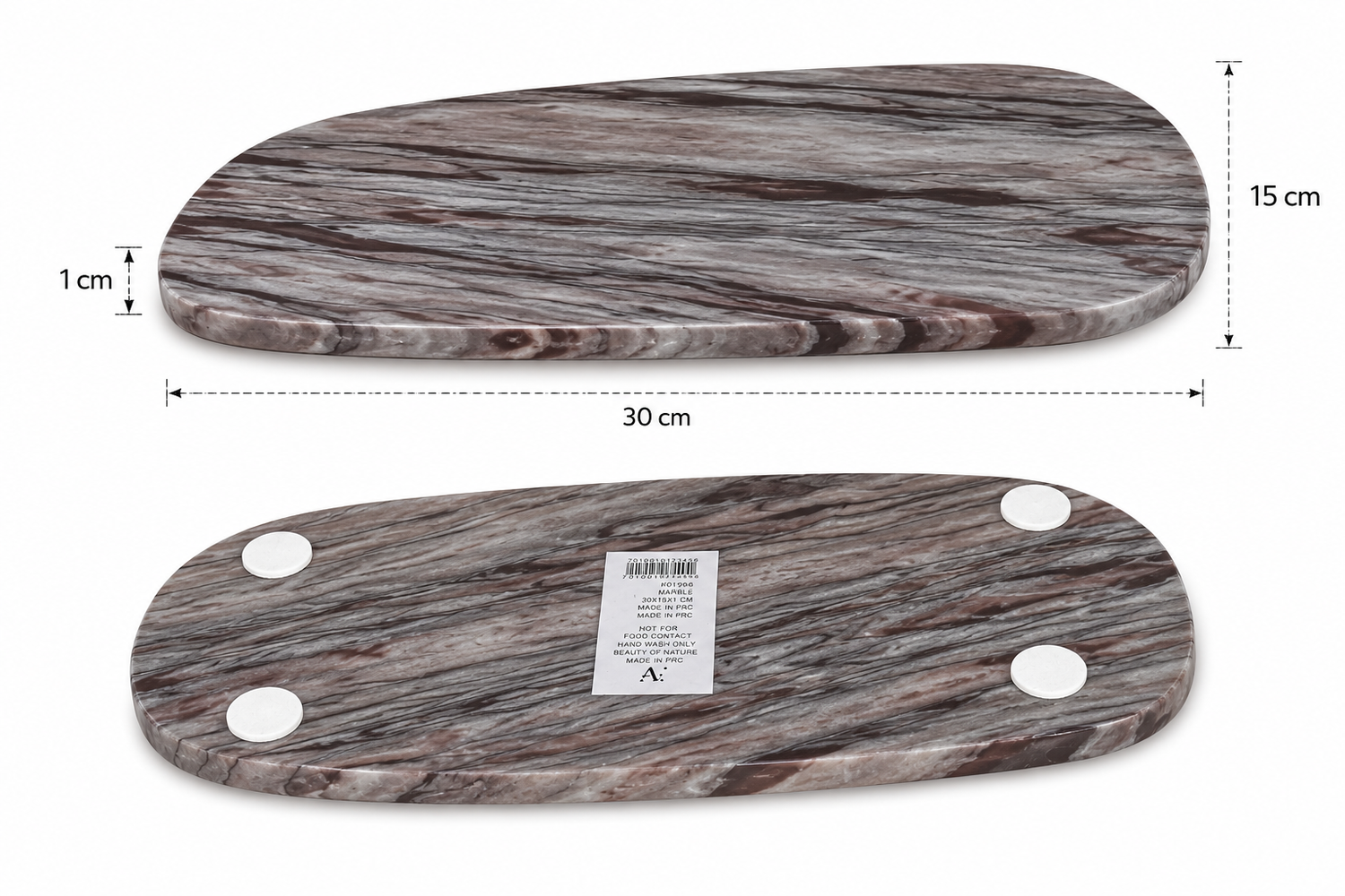 marmor-servierplatte-oval-30x15-cm-k-seplatte-naturmarmor image 4