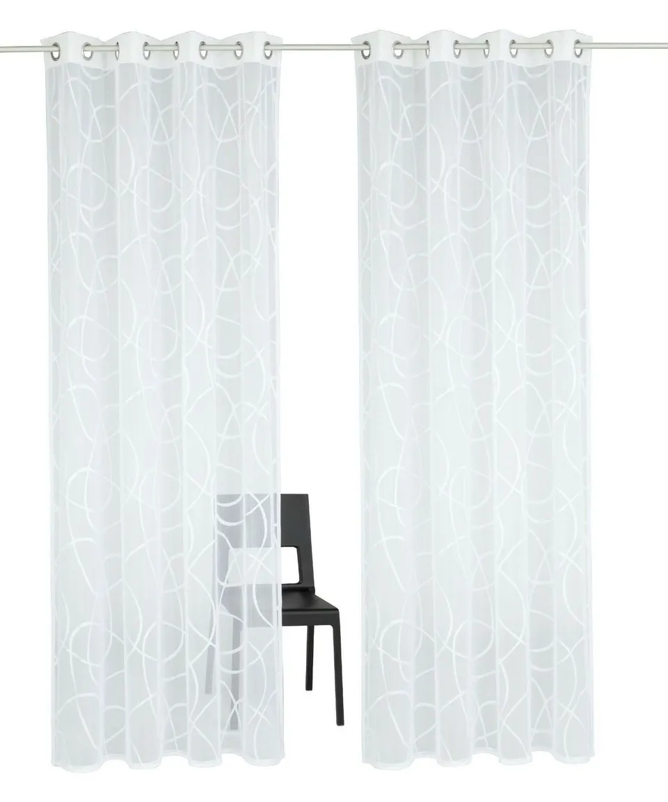 my-home-louga-gardine-jacquard-wei-245x140-cm-2er-set image 1