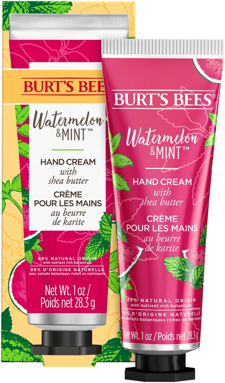 burt-s-bees-handcreme-wassermelone-minze-28-g-shea image 1