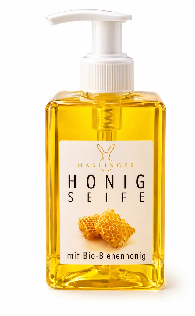 haslinger-honig-fl-ssigseife-250-ml-mit-bio-honig image 1