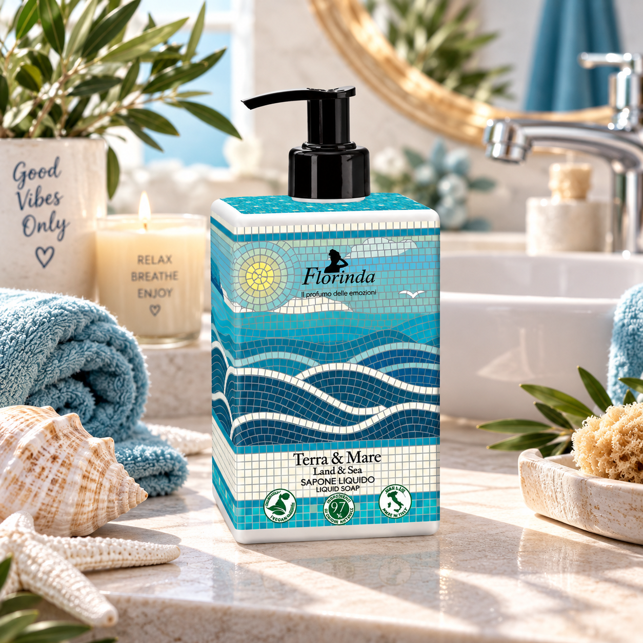 florinda-terra-mare-fl-ssigseife-vegan-500-ml-mosaik image 2