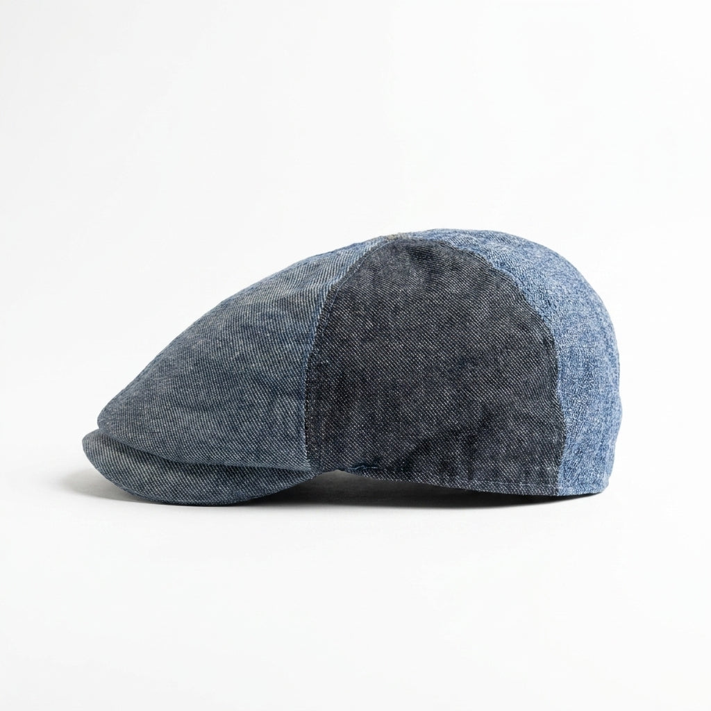 samis-flatcaps-schieberm-tze-flatcap-patchwork-leinen image 4