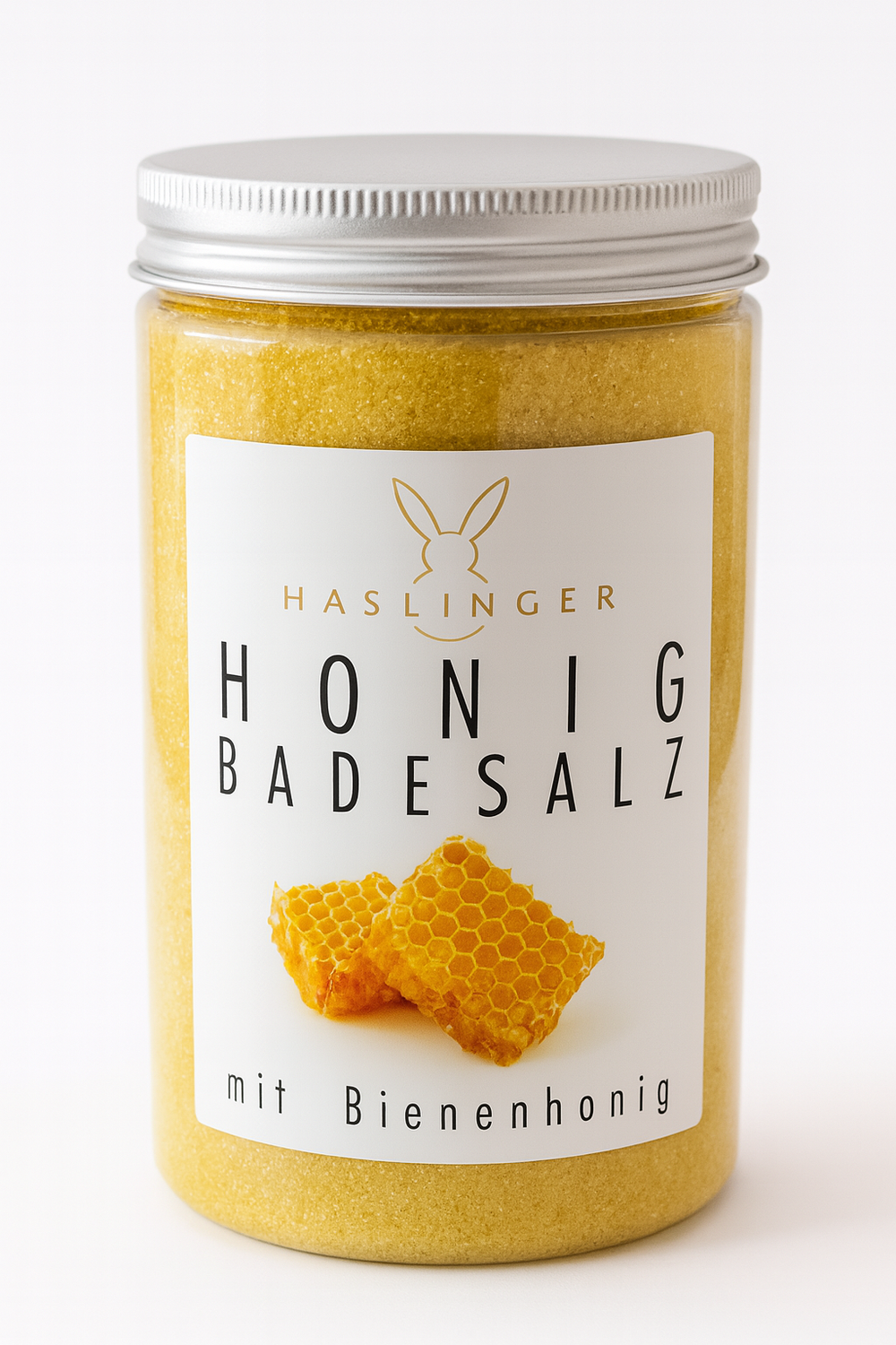 haslinger-honig-badesalz-badezusatz-bienenhonig-450-g image 1