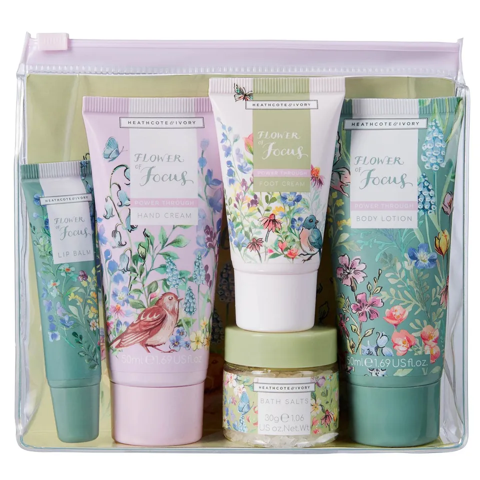heathcote-ivory-flower-of-focus-top-to-toe-pflegeset-lavendel-130-ml image 1