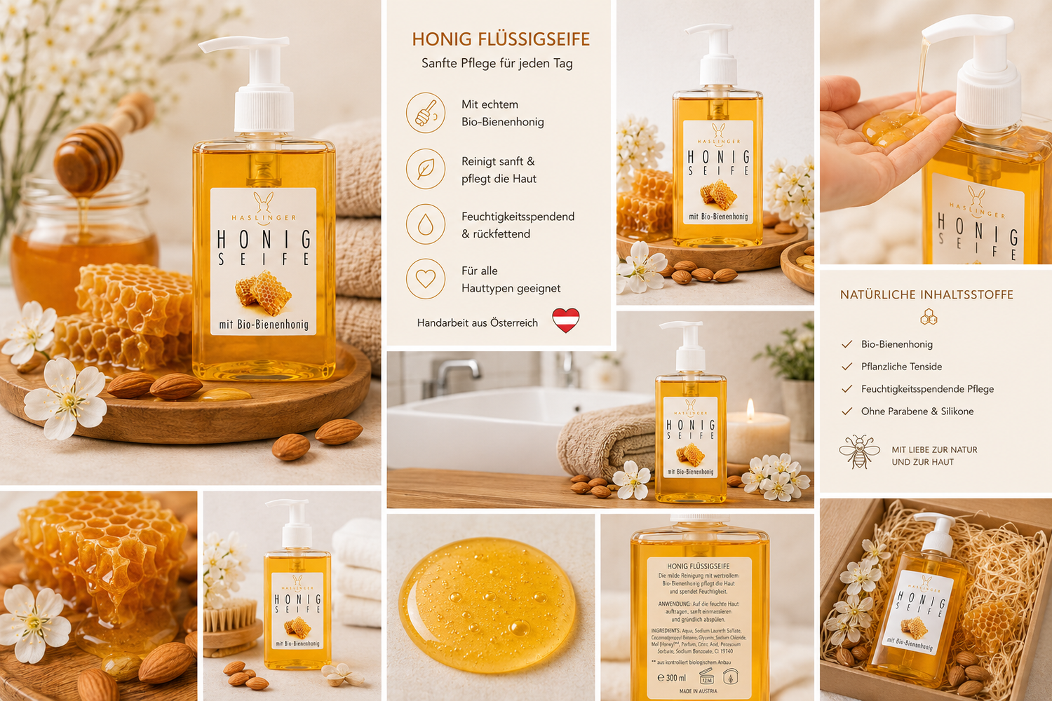 haslinger-honig-fl-ssigseife-250-ml-mit-bio-honig image 2