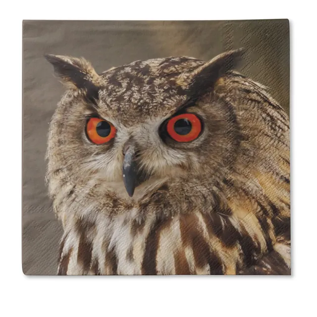 traumduft-uhu-till-servietten-3-lagig-33x33-cm-20-st-ck image 1